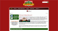 Desktop Screenshot of mama-theresas.com